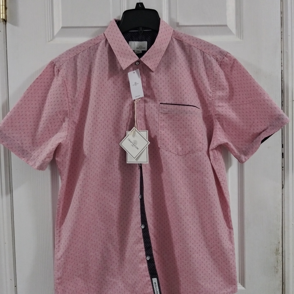 🆕Craft +Flow Button Down Shirt SZ.(L)